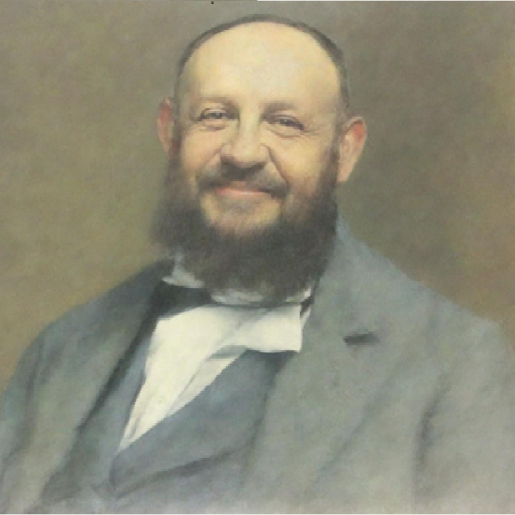 Retrato de Sagot estilo siglo XIX